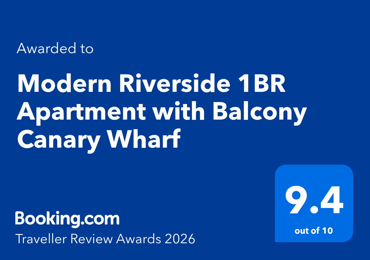 Booking.com Traveller Review Award 2026, 9.4 out of 10
